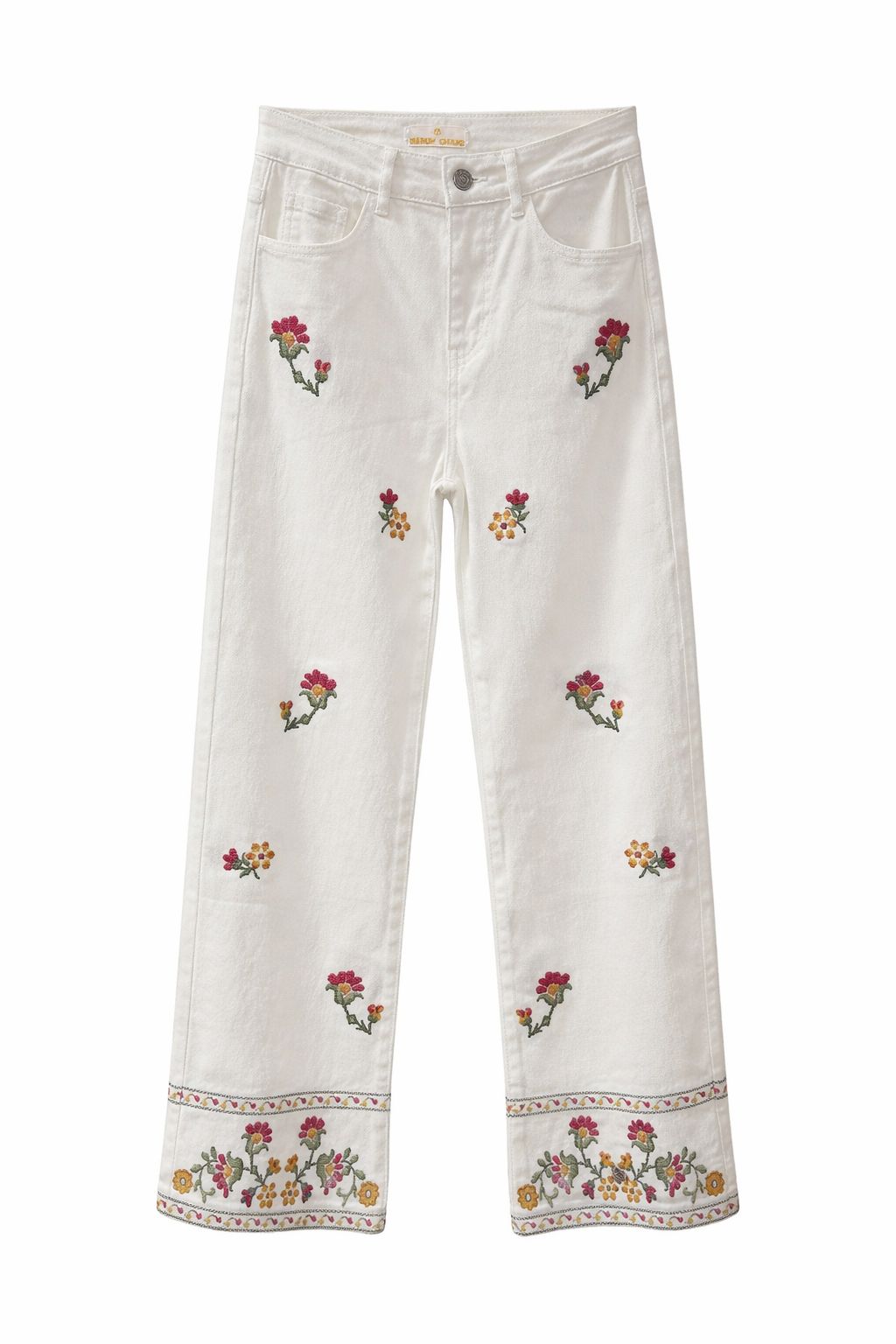 Pantalon bordados