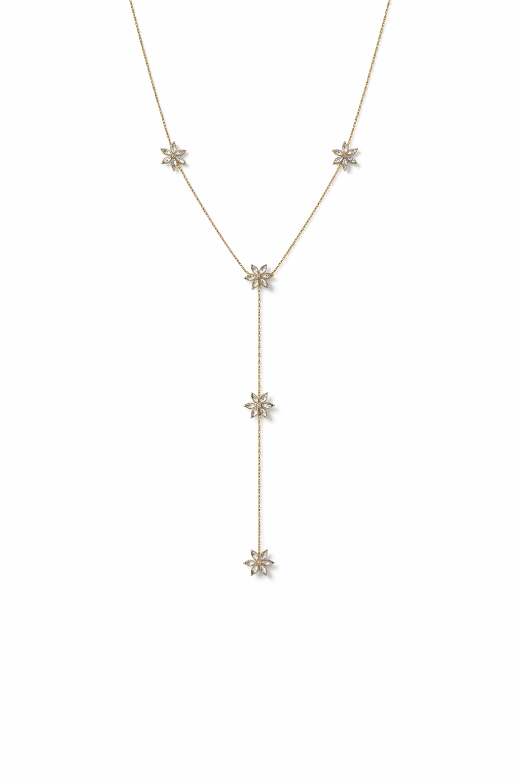 Collar Floral Drop
