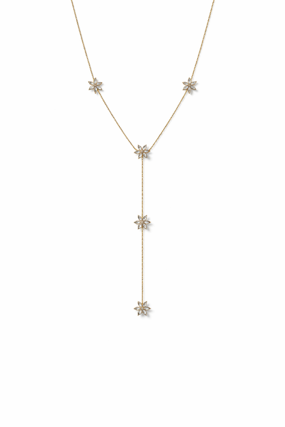 Collar Floral Drop