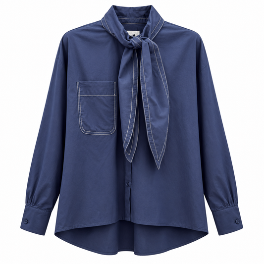 Camisa Soft Pop Azul