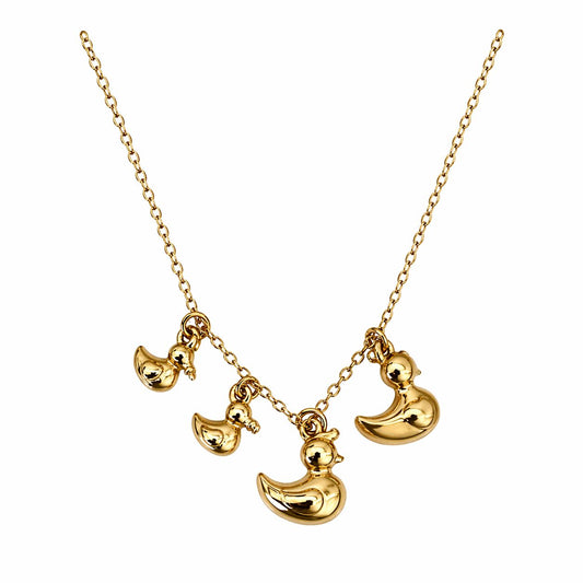 Collar Mamá + Papá + 2 patitos
