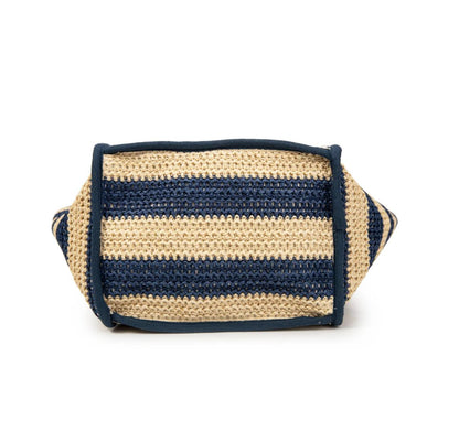 Bolso rafia Ana azul