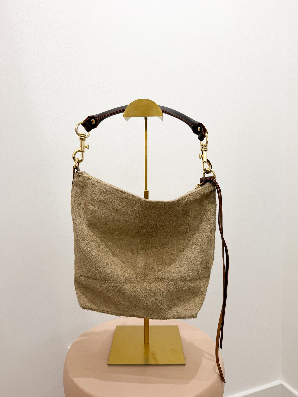 Bolso Bucket Beige